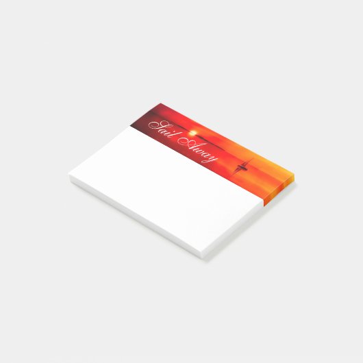 Naar de zon trekken post-it® notes (Schuin)