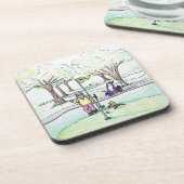 Naar een Birdie Onderzetter (Linkerzijde)