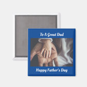 Naar een geweldige pa Magnet (Voorkant / Achterkant)