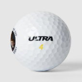 Naar een geweldige vader op Vaderdag Custom Photo Golfballen (Logo)