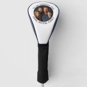 Naar een geweldige vader op Vaderdag Custom Photo Golfheadcover (Voorkant)