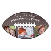 Naar een geweldige vader op Vaderdag Custom Photos American Football (Voorkant)