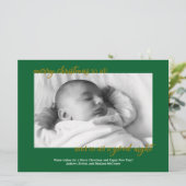 Naar een Goede Kerstkaart voor 's nachts (Staand voorkant)