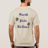 Naar een goede vlucht! t-shirt (Achterkant)