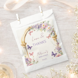Naar een leven van vlinders lente vrijgezellenfees bedankzakje
