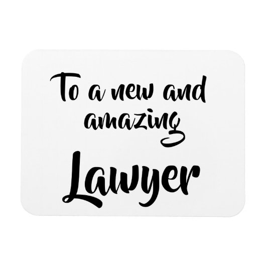 Naar een nieuwe en verbluffende afstuderen-kaart v magneet (Horizontaal)