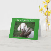 NAAR EEN SPECIAAL KIND BIJ AFSTUDEREN-ALLEENSTAAND KAART (Gele Bloem)