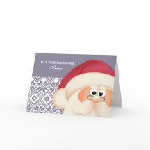 Naar een speciaal Kind van de kerstman. Christmas