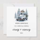 Naar een speciaal paar kerst Kaart (Voorkant)