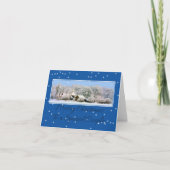 Naar een speciale feestkaart feestdagen kaart (Voorkant)