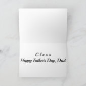 NAAR EEN ***VADER MET KLASSE*** OP ***VADERDAG** KAART (Binnen)