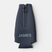 Naar een verbluffende vader op vaders Dag Foto Flesjeskoeler (Achterkant)