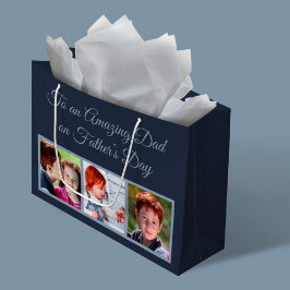 Naar een verbluffende vader op vaders Dag Foto Groot Cadeauzakje