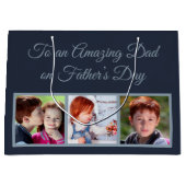 Naar een verbluffende vader op vaders Dag Foto Groot Cadeauzakje (Voorkant)