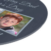 Naar een verbluffende vader op vaders Dag Foto Snijplank (Hoek)