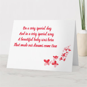 NAAR EEN ZEER *SPECIALE DOUGHTER* OP UW GROTE DAG KAART