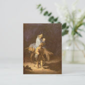 Naar Egypte vliegen met het Briefkaart Rembrandt H (Staand voorkant)