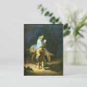 Naar Egypte vliegen met Rembrandt Briefkaart (Staand voorkant)