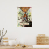 Naar en naar boven (Poster) Poster (Keuken)