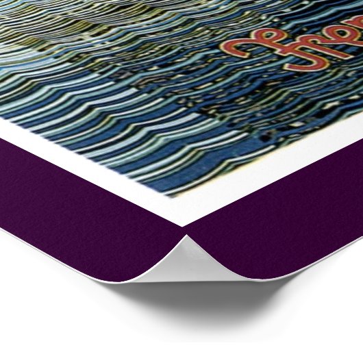 Naar Engeland en Frankrijk - Poster Franse Lijn (Hoek)