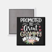 Naar geweldige Grammy Est 2024 Moederdag Magneet (Voorkant / Achterkant)