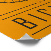 Naar Geweldige, naar fiets Poster (Hoek)