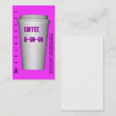 Naar Go Cup A-Go Klantenkaartje (Voorkant / Achterkant)