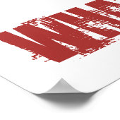 Naar Golf Poster (Hoek)