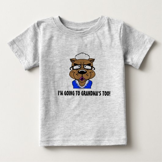 Naar Grandmas To Tshirt (Voorkant)