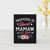 Naar Great Mamaw Est 2024 Bloem Kaart (Gele Bloem)