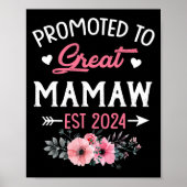 Naar Great Mamaw Est 2024 Bloem Poster (Voorkant)