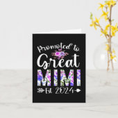 Naar Great Mimi Est 2024 Moederdag Flower Kaart (Gele Bloem)