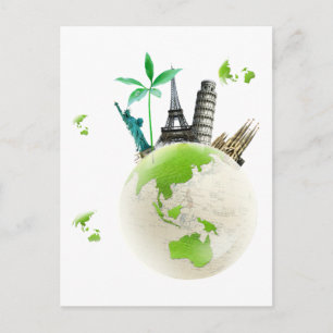 Naar Groen! Briefkaart