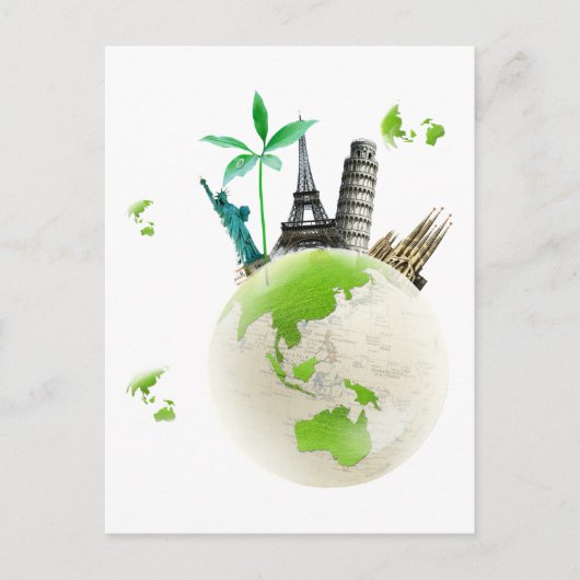 Naar Groen! Briefkaart (Voorkant)