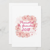 Naar grootmoeder 2018 gepromoot als cadeau (Voorkant / Achterkant)