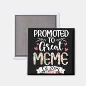 Naar Grote Meme Est 2024 Moederdag Magneet (Voorkant / Achterkant)