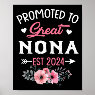 Naar Grote Nona Est 2024 Bloem Poster