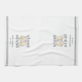 Naar Havarti en om Cute Funny Cheese Pun te houden Theedoek (Horizontaal)