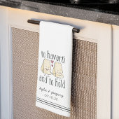 Naar Havarti en om Cute Funny Cheese Pun te houden Theedoek