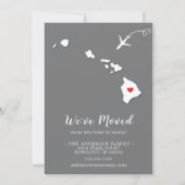 Naar HAWAII Verplaatsende Aankondiging (Voorkant)