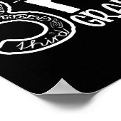 Naar het 3de-graad-lerarenplein en derde klas-B Poster (Hoek)