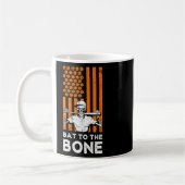 Naar het Bone Halloween Baseball Skeleton Baseball Koffiemok (Links)
