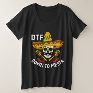 Naar het Feest Grote Maat T-shirt