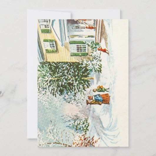 Naar het Folks Terug Home Kaart (Voorkant)