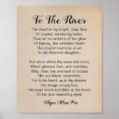 Naar het gedicht van Edgar Allan Poe  Poster (Voorkant)
