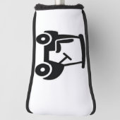 Naar het groen rijden golfheadcover (Draai 90)