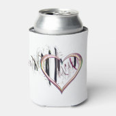 Naar het hart blikjeskoeler (Blikje Voorkant)