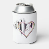 Naar het hart blikjeskoeler (Blikje Achterkant)