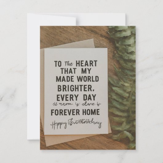 Naar het hart dat mijn wereld elke dag helderder m (Voorkant)