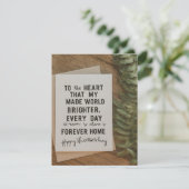 Naar het hart dat mijn wereld elke dag helderder m (Staand voorkant)